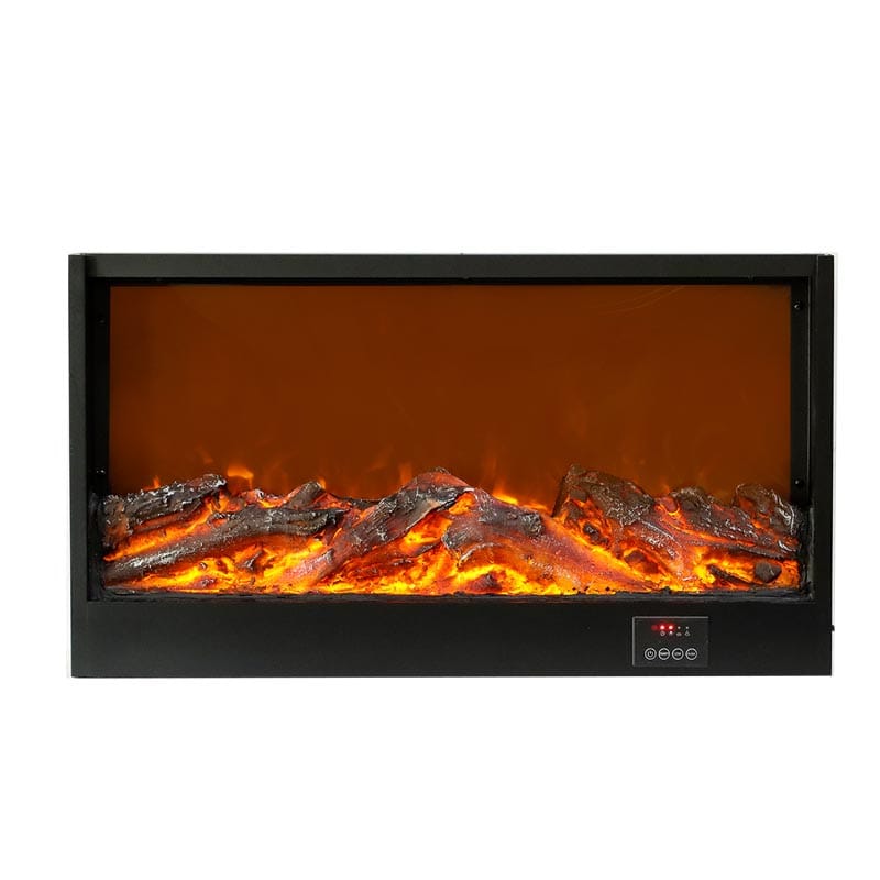 Decorative fireplace core