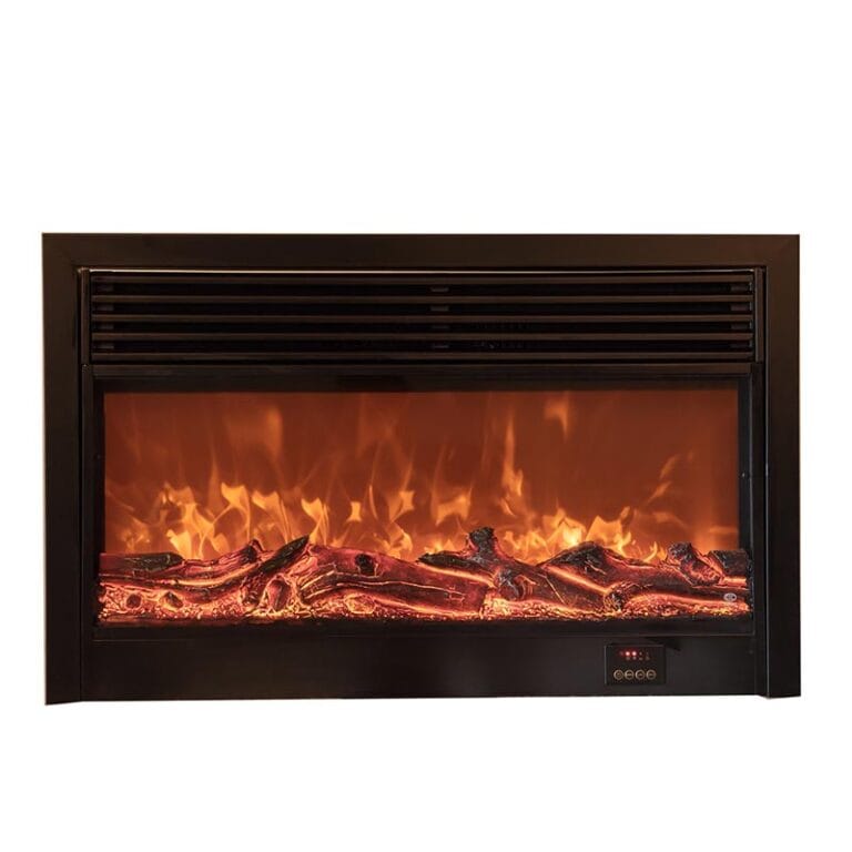 fireplace core with heater