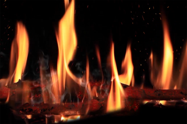 LCD-Video-Fireplace